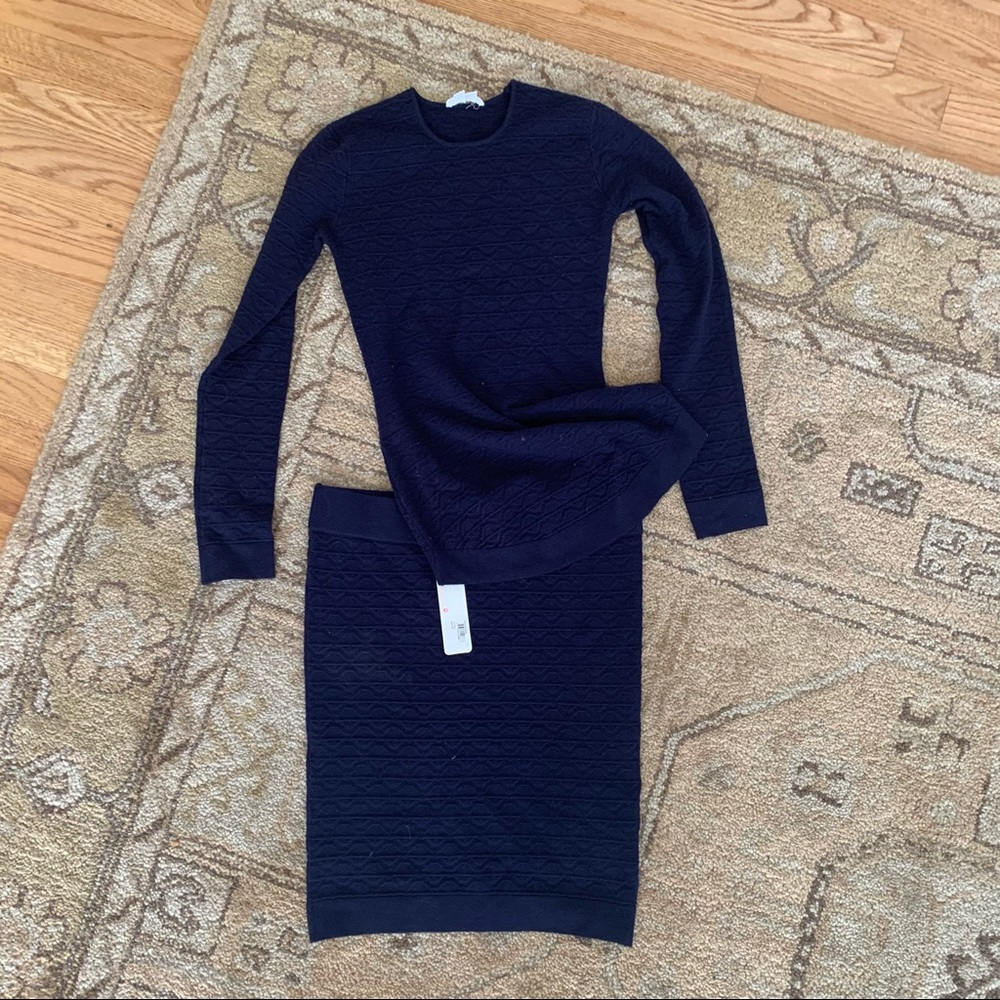 Ingrid and Isabel sweater skirt set